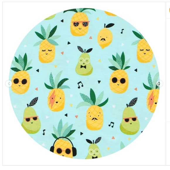 Little Sleepies Pineapple Jams Womens LS Pajama Pants - Picture 4 of 4